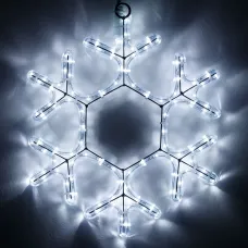 Фигура ARD-SNOWFLAKE-M7-450x375-126LED White 230V, 7.5W Ardecoled, IP65