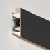 Профиль WALL-2575-DUAL-2000 ANOD чёрный