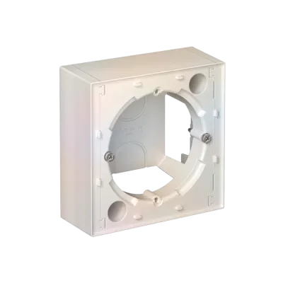Коробка ATLASDESIGN для наружного монтажа жемчуг