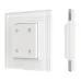 Панель SMART-P47-DIM-G-SUF 3V, 1 зона, Knob, 2.4G ARL, стекло