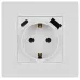 Розетка ЭРА Серия 12 12-4108-01 2P+E 16A-250В со шторками с USB type-A+C 5В-3А белый
