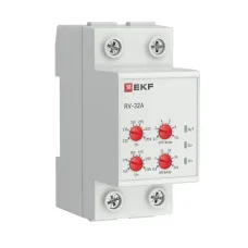 Реле напряжения RV-32A (сквозное подкл.) EKF PROxima
