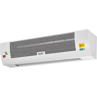 Завеса воздушная с электрическим нагревателем с пультом управления BRC-D1 на 12 кВт, M15T12-PS (BRC-D1)