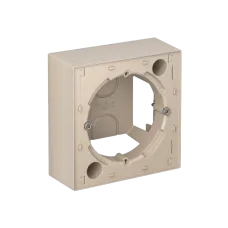 ATLASDESIGN КОРОБКА для наружного монтажа, ПЕСОЧНЫЙ