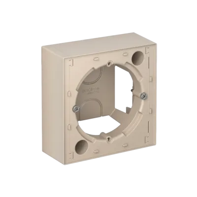 ATLASDESIGN КОРОБКА для наружного монтажа, ПЕСОЧНЫЙ
