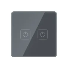 Панель управления двухконопочная RUBETEK PRO (антрацит), RL-3126/А