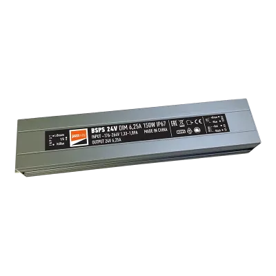 Драйвер для светодиодный ленты BSPS 24V 150Вт диммируемый IP67