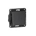 ATLASDESIGN SMART ВЫКЛЮЧАТЕЛЬ 2-клавишный с опциональной нейтралью., Zigbee, сх.1, L(N), 10А, мех., КАРБОН