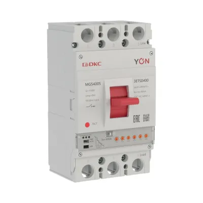 Выключатель автоматический YON max MGS400S 3P 160-400А 60кА с электронным расцепителем ETS
