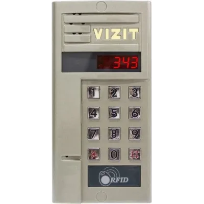 Панель вызывная многоабонентская для координатной системы