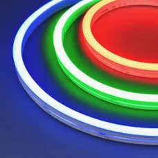 Лента светодиодная герметичная MOONLIGHT-SIDE-B84-12x17mm 24V RGB (12 W/m, IP67, 0,5m, wire x1) (ARL, 84 LED/m)