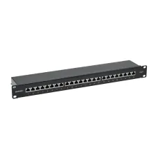 Патч-панель 19'.1U. CAT6. 24 порта RJ45. экранированная