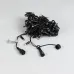 Гирлянда светодиодная декоративная ARD-STRING-CLASSIC-10000-BLACK-100LED-STD BLUE 230V, 7W ARDCL, IP65
