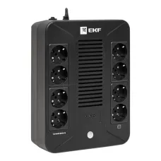 Источник бесперебойного питания E-Power Home 1000 ВА, 600Вт,8хSchuko,USB,RJ45