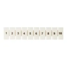 Маркеры для UT/ST/Push-in 4 с нумерацией 1-10 (100 шт.) EKF