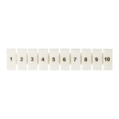 Маркеры для UT/ST/Push-in 4 с нумерацией 1-10 (100 шт.) EKF