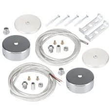 Подвес токопроводящий ARL-SL-ROUND-D70-360deg горизонтальный (провод 2x0.5)