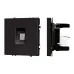 Механизм компьютерной розетки SCT-NOBE-MPC1-SFPL-BK, RJ-45, CAT6, Чёрный