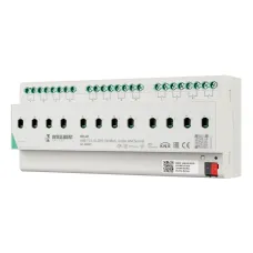 Модуль релейный INTELLIGENT ARLIGHT KNX-7123-82-DRO-DIN (BUS, 12x16A, KNX Secure) (IARL, IP20 пластик, 2 года)