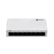 Коммутатор неуправляемый 6x100Мбит/с (RJ45), 1x100Мбит/с (RJ45)