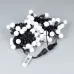 Гирлянда светодиодная декоративная ARD-BALL-CLASSIC-D23-10000-BLACK-80LED WARM 230V, 3.5W ARDCL, IP65