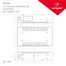 Панель Sens SMART-P29-DIM White 230V, 4 зоны, 2.4G ARL, IP20 пластик, 5 лет