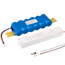Блок аварийного питания IP20 пластик 3 года ARJ-EMG-50-80W-1H-LiFePO4
