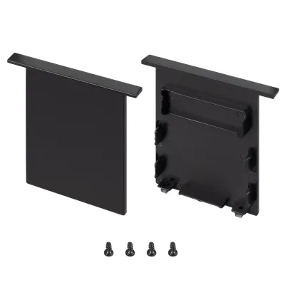 Заглушка SL-LINIA52-3L-F-LOW BLACK глухая (Пластик)