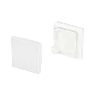 Заглушка SL-KANT-H16 SQUARE WHITE глухая (Пластик)