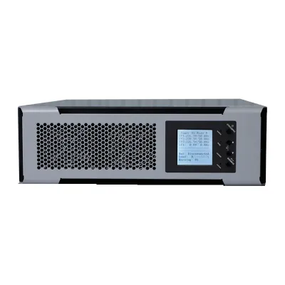 Источник бесперебойного питания Online C51110-RM, 10000 ВА/10000 Вт, 1ф/1ф, Rack-Tower, без отсека для внутренних батарей