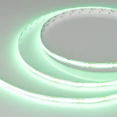 Лента светодиодная 11,5 Вт/м 24В IP20 Зелёный 544LED/м COB-X544-8-12mm CSP 5 м