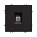 Механизм компьютерной розетки SCT-NOBE-MPC1-SFPL-BK, RJ-45, CAT6, Чёрный