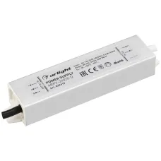 Блок питания ARPV-24020-D (24V, 0.8A, 20W) (ARL, IP67 Металл, 3 года)