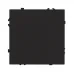 Механизм выключателя одноклавишный перекрёстный SWT-NOBE-MKX1-SFPL-BK 230V, 10A, Чёрный, 1 пост