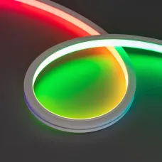 Лента герметичная DMX MOONLIGHT-TOP-B84-13x12мм 24V RGB-PX7 18 W/m, IP67, 5м, wire x2 силикон