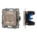 Механизм компьютерной розетки двойной SCT-MPC2-PL-GD-V RJ-45, CAT6