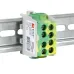 Клемма распределительная КСР с двойным винтом 2x35/2x25 желто-зеленая PROxima