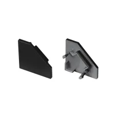 Заглушка SL-KANT-H18 FLAT BLACK глухая ( Пластик)