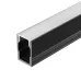 Профиль SL-MINI-8-H12-2000 BLACK (Алюминий) Профиль SL-MINI-8-H12-2000 BLACK (Алюминий)