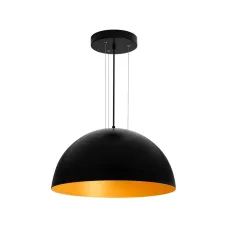 Светильник SP-RESTO-HANG-R500-30W Day4000 BK 100 deg 230V IP20 металл 3 года