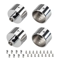 Заглушка WPH-FLEX-D22-360deg с отверстием (Металл)