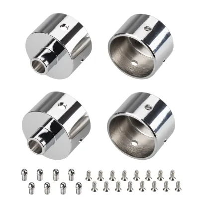 Заглушка WPH-FLEX-D22-360deg с отверстием (Металл)