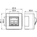 Коробка в сборе с 2 розетками RJ45, кат.5е  (телефон / компьютер), белая