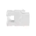 Модуль Keystone Jack RJ-45 CAT5e UTP 110 IDC тип 180 град. белый