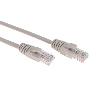 Патч-корд U/UTP, CAT 5e, RJ45-RJ45, 26AWG, LSZH, серый, 1.5м,