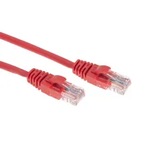 Патч-корд U/UTP, CAT 5e, RJ45-RJ45, 26AWG, LSZH, красный, 1,5м,