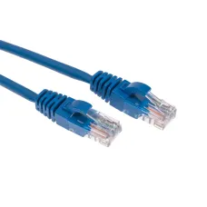 Патч-корд U/UTP, CAT 5e, RJ45-RJ45, 26AWG, LSZH, синий, 5м,