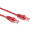 Патч-корд U/UTP CAT 6, RJ45-RJ45, 26AWG, LSZH, красный, 0.5м,