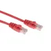 Патч-корд U/UTP CAT 6, RJ45-RJ45, 26AWG, LSZH, красный, 1м,