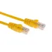 Патч-корд U/UTP CAT 6, RJ45-RJ45, 26AWG, LSZH, желтый, 1м,